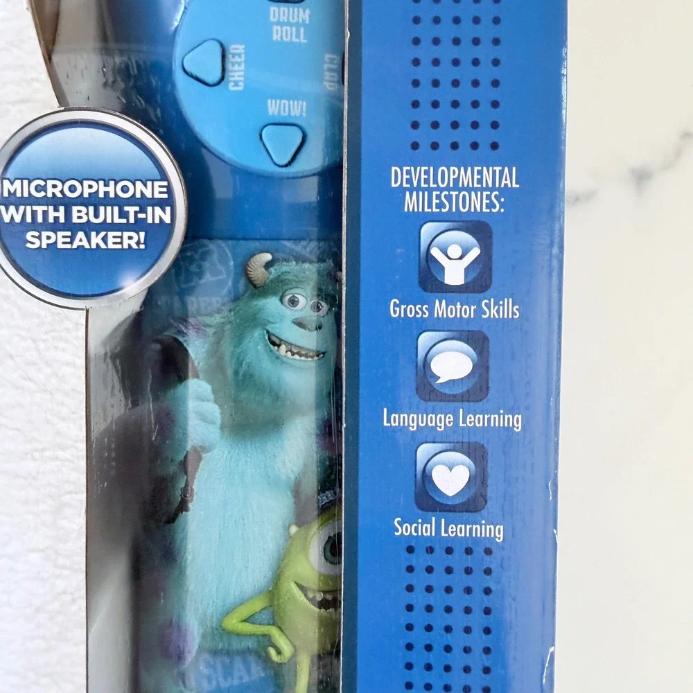 First Act Disney Pixar Monsters University Microphone Blue Toy MU359 New Box